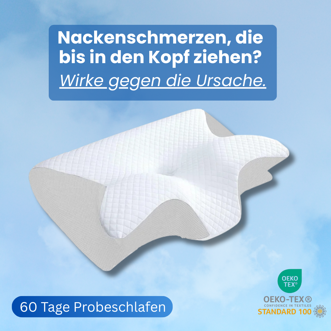 Nackenkissen – spürbare Entlastung in nur 5 Nächten