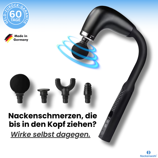 Massage-Pistole – spürbare Nackenentlastung