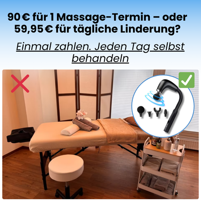 Massage-Pistole – spürbare Nackenentlastung