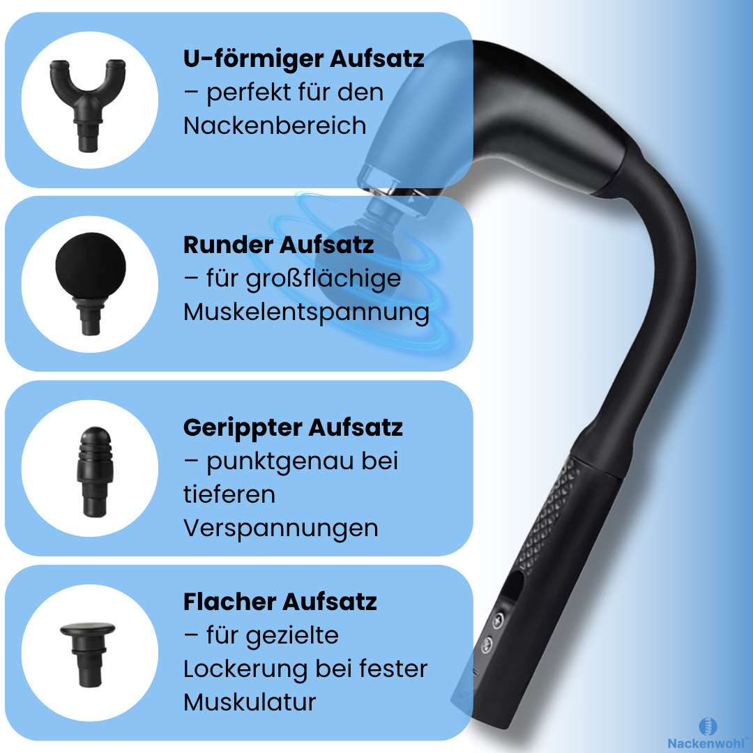 Massagepistole - in 10min zur Entspannung