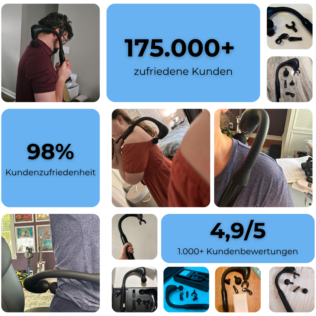 Massage-Pistole – spürbare Nackenentlastung