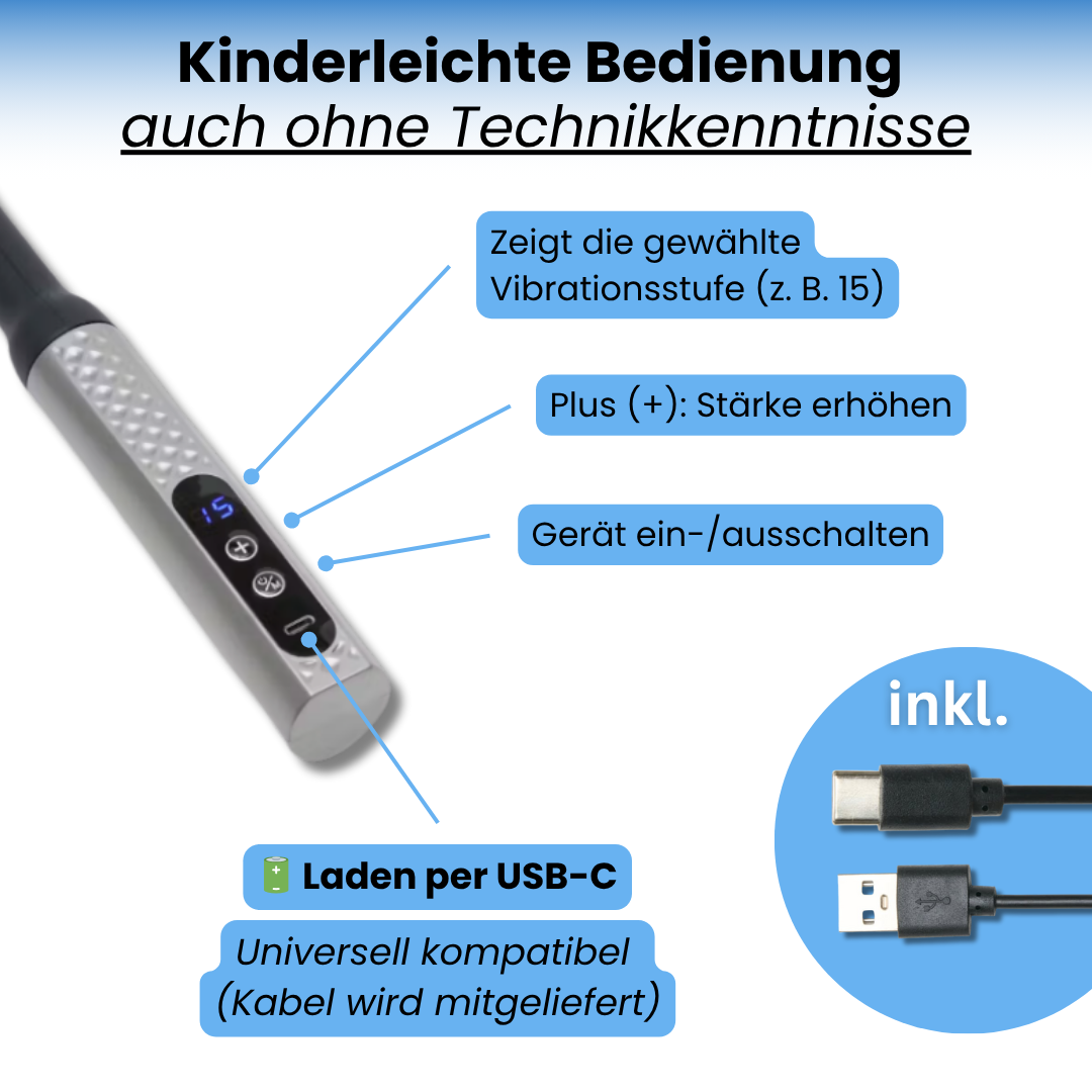 Massagepistole - in 10min zur Entspannung