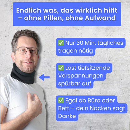 Nackenwohl™ – Spürbare Linderung chronischer Nackenschmerzen in nur 7 Tagen