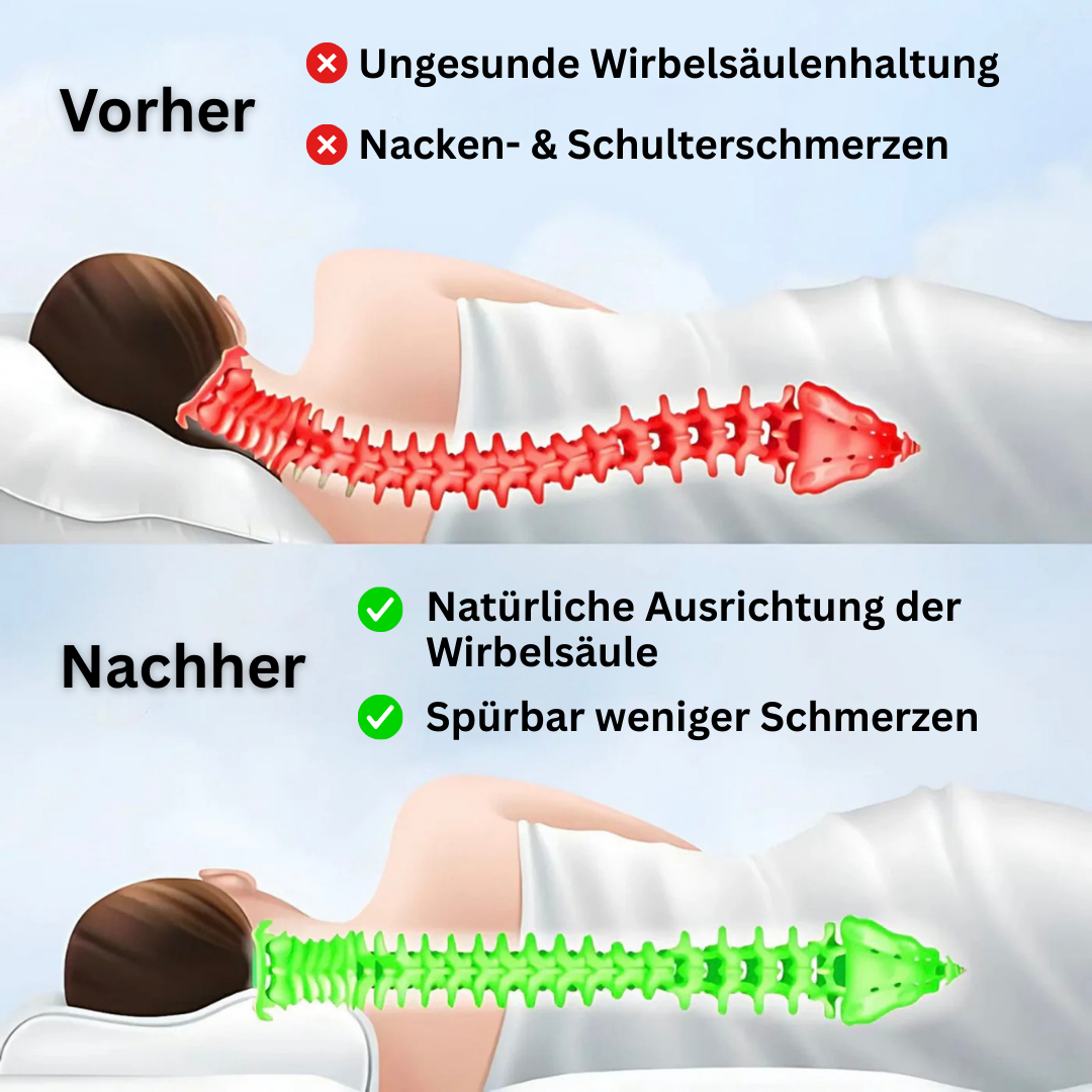 Nacken­kissen – spürbare Entlastung in nur 5 Nächten