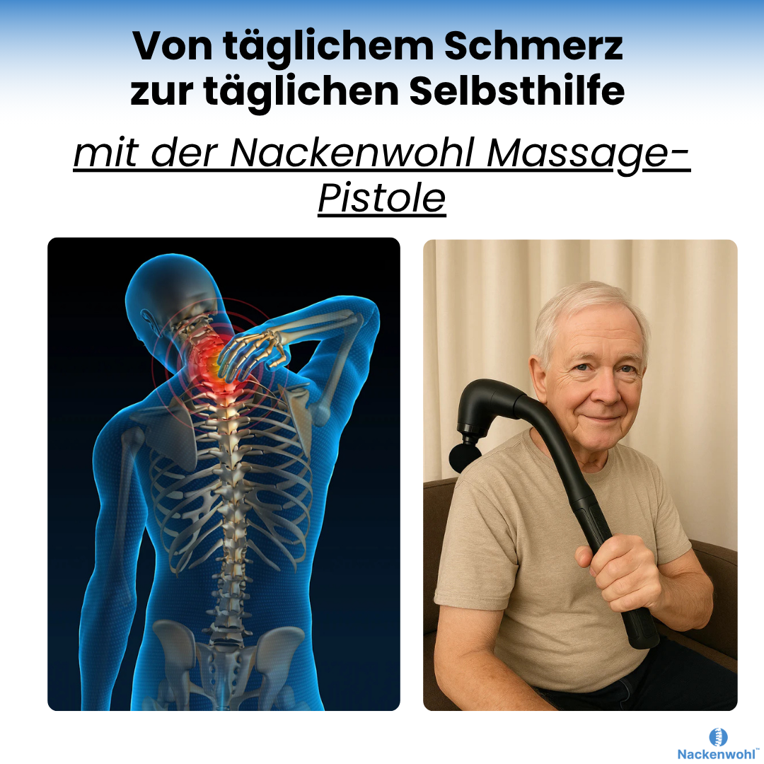Massage-Pistole – spürbare Nackenentlastung